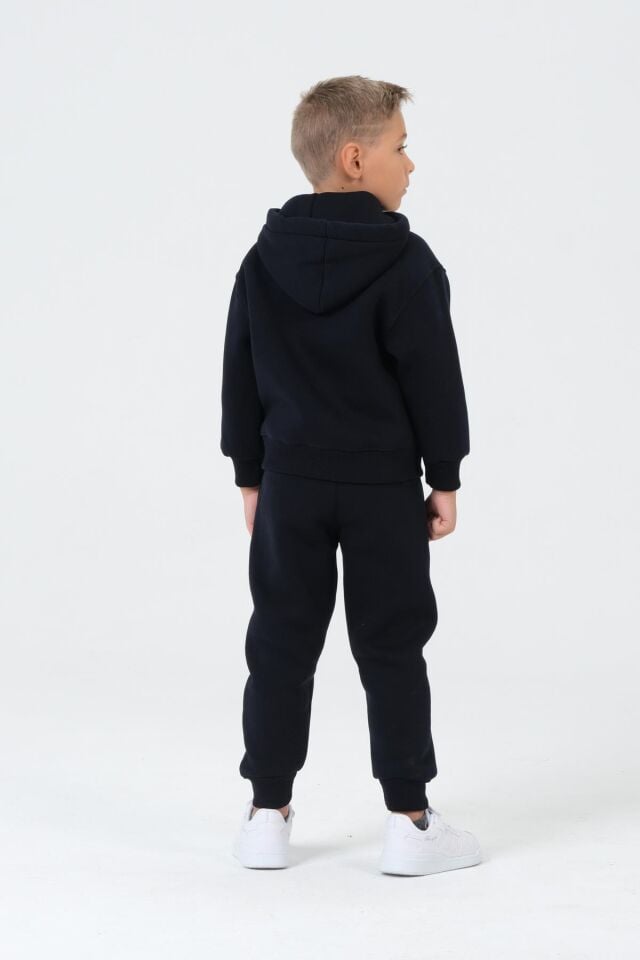 Erkek Çocuk Kapüşonlu Eşofman Takımı