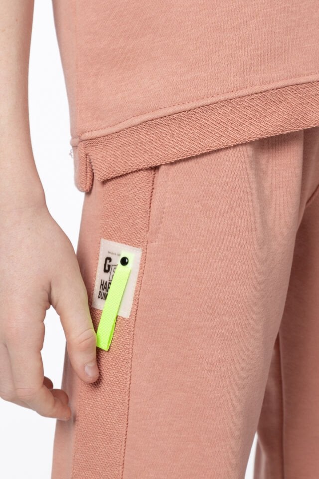 Kapüşonlu Kısa Kollu Kordon Detaylı Erkek Çocuk Alt Üst Takım