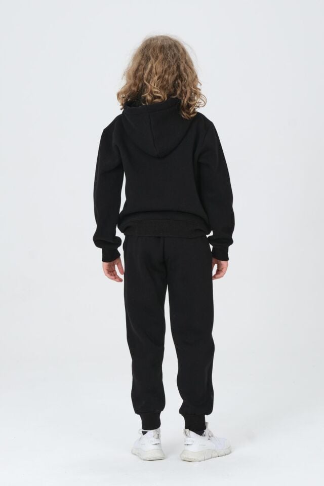 Erkek Çocuk Kapüşonlu Eşofman Takımı