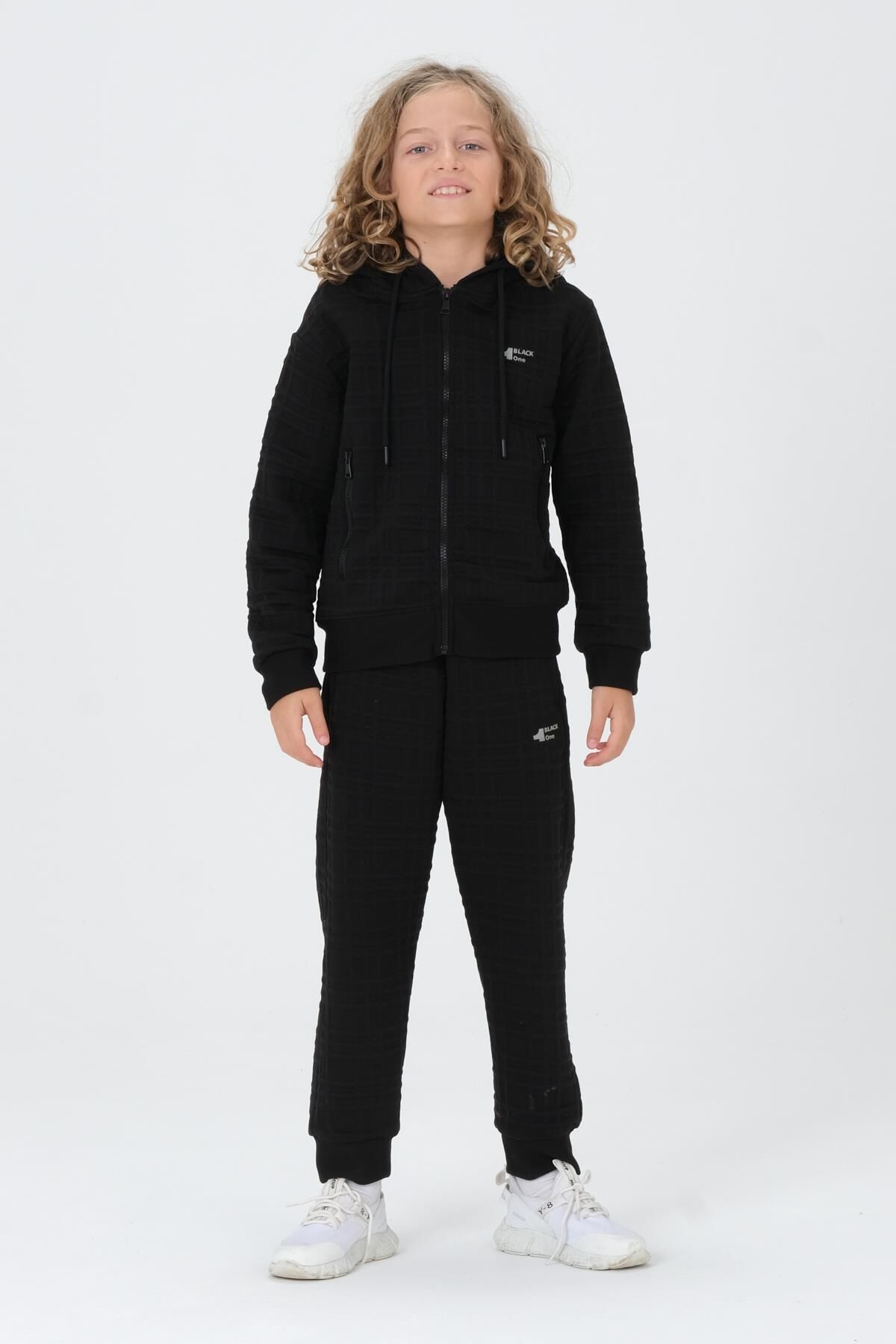 Erkek Çocuk Kapüşonlu Eşofman Takımı