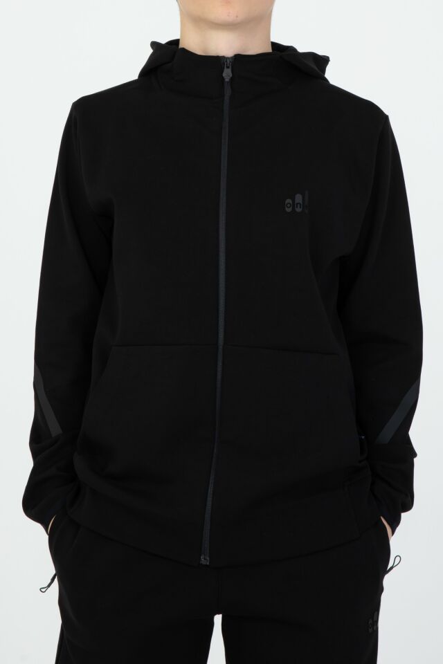 ERKEK/KIZ FERMUARLI ÇİFT CEP DETAYLI KAPÜŞONLU EŞOFMAN TAKIM