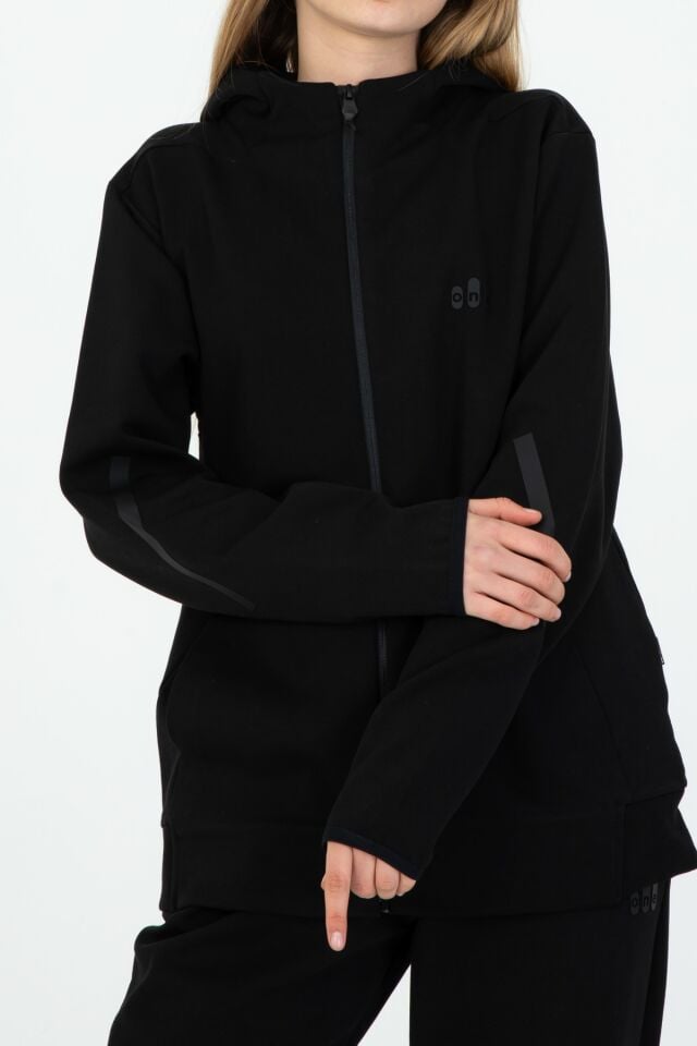 ERKEK/KIZ FERMUARLI ÇİFT CEP DETAYLI KAPÜŞONLU EŞOFMAN TAKIM