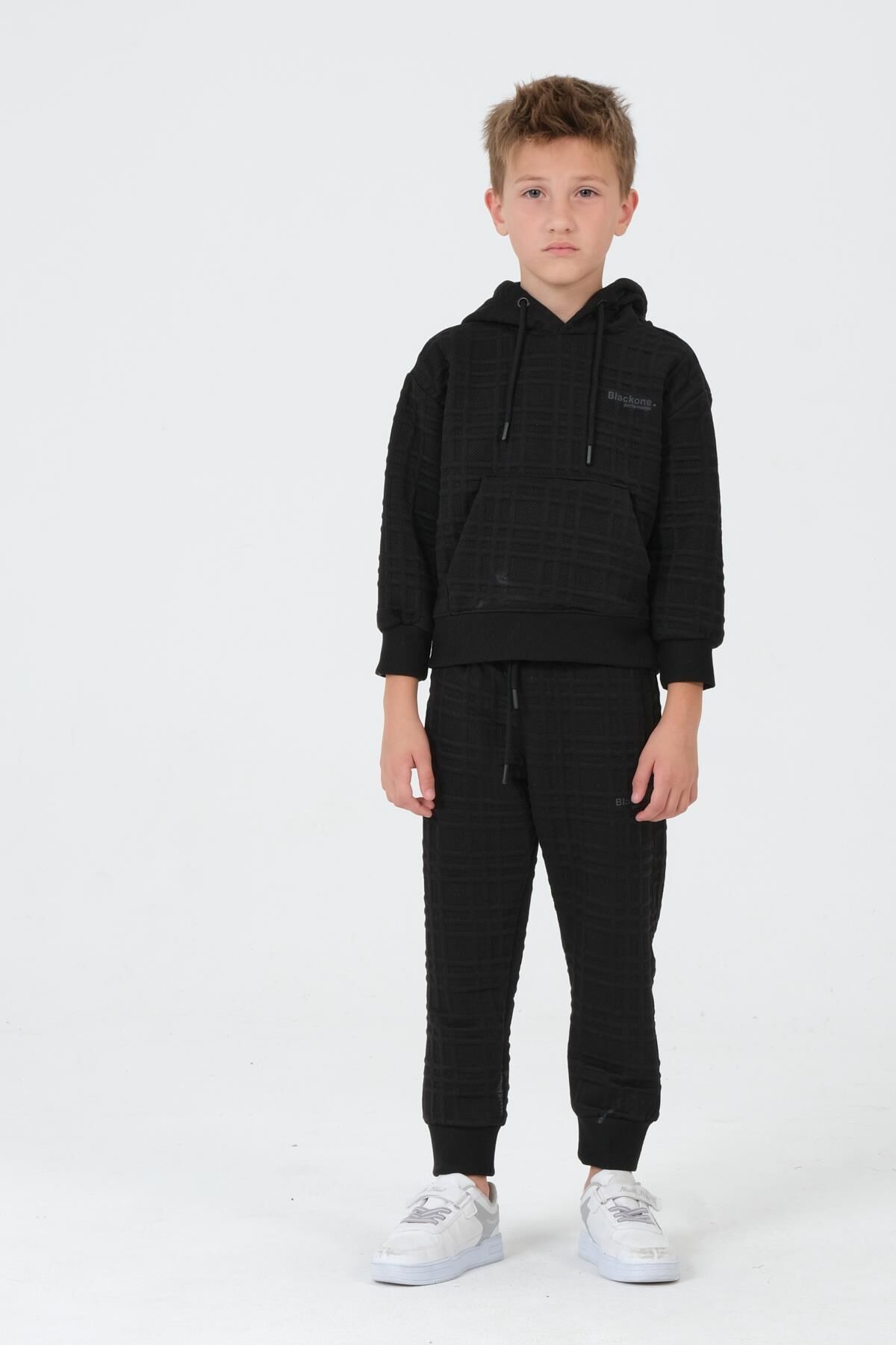 Erkek Çocuk Kapüşonlu Eşofman Takımı