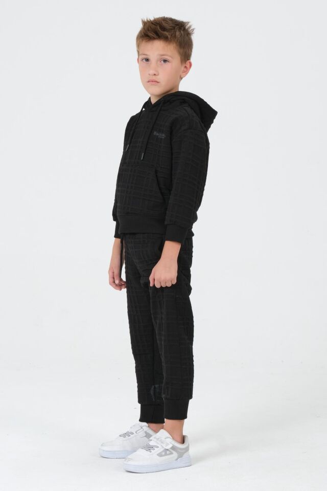 Erkek Çocuk Kapüşonlu Eşofman Takımı