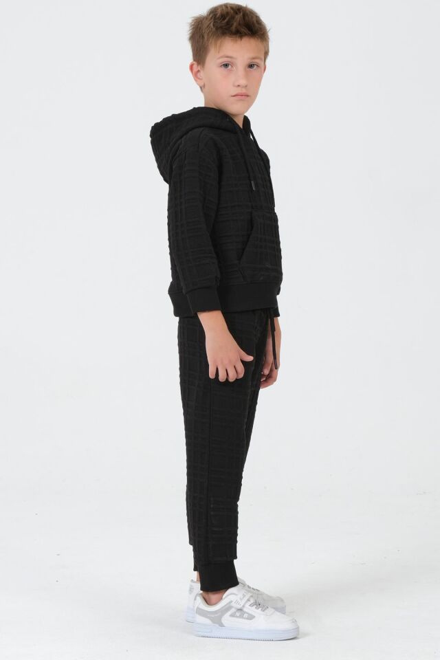 Erkek Çocuk Kapüşonlu Eşofman Takımı