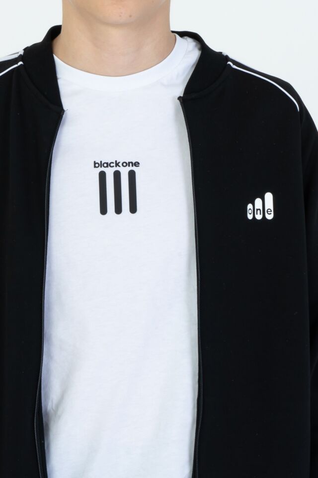 Black One Unisex Çocuk Eşofman Takımı 9‑15 Yaş – Kol Şeritli, Fermuarlı ve Çift Cepli 3’lü Set