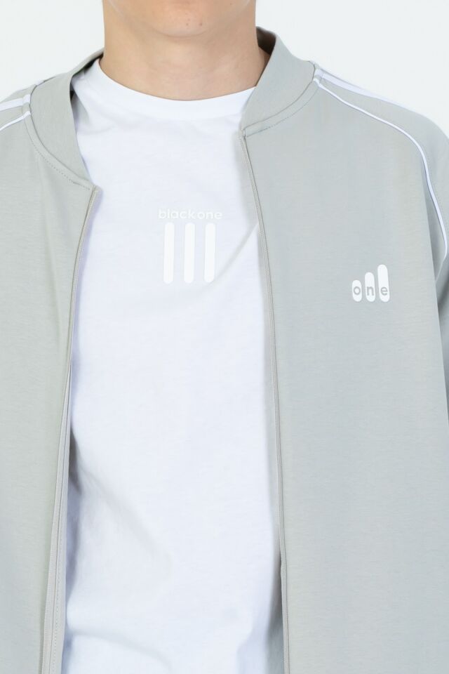 Black One Unisex Çocuk Eşofman Takımı 9‑15 Yaş – Kol Şeritli, Fermuarlı ve Çift Cepli 3’lü Set BOYAMA GRİ - 9-10 Yaş