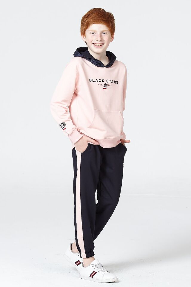 Erkek Çocuk Şardonsuz 2 İplik Spor Eşofman Takımı – Normal Kalıp Mevsimlik