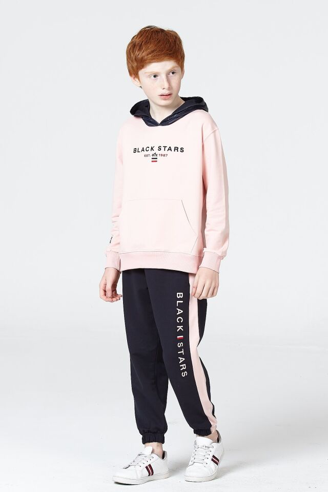 Erkek Çocuk Şardonsuz 2 İplik Spor Eşofman Takımı – Normal Kalıp Mevsimlik