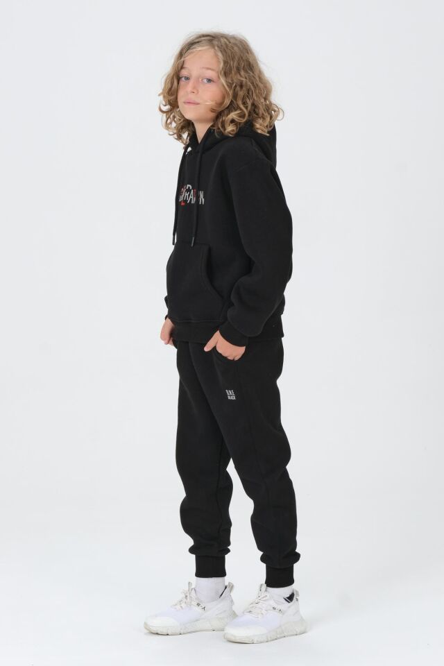 Erkek Çocuk Kapüşonlu Eşofman takımı