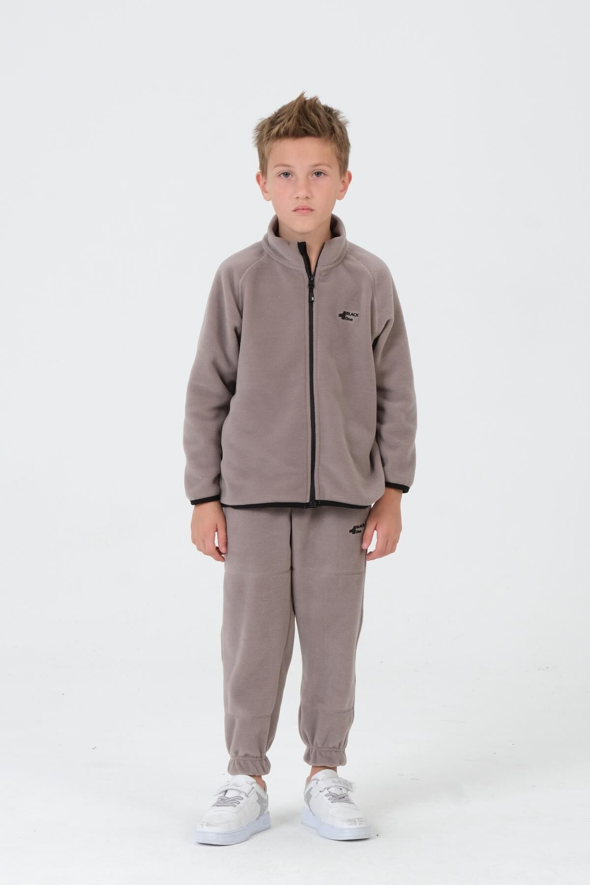 Erkek Çocuk Polar Kumaş Takım GRİ - 2-3 Yaş