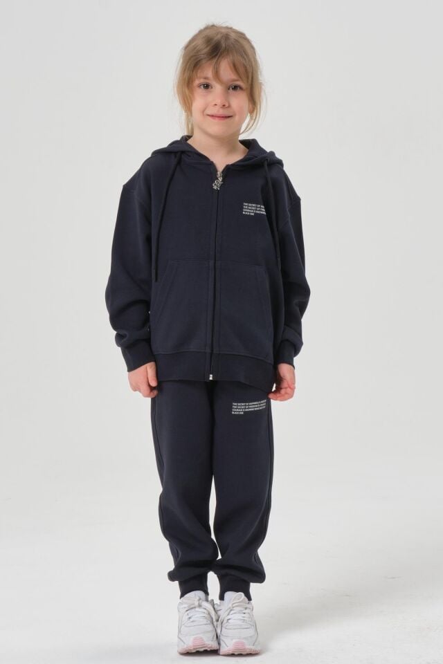 Likrasız Mevsimlik Kız Çocuk Eşofman Takımı