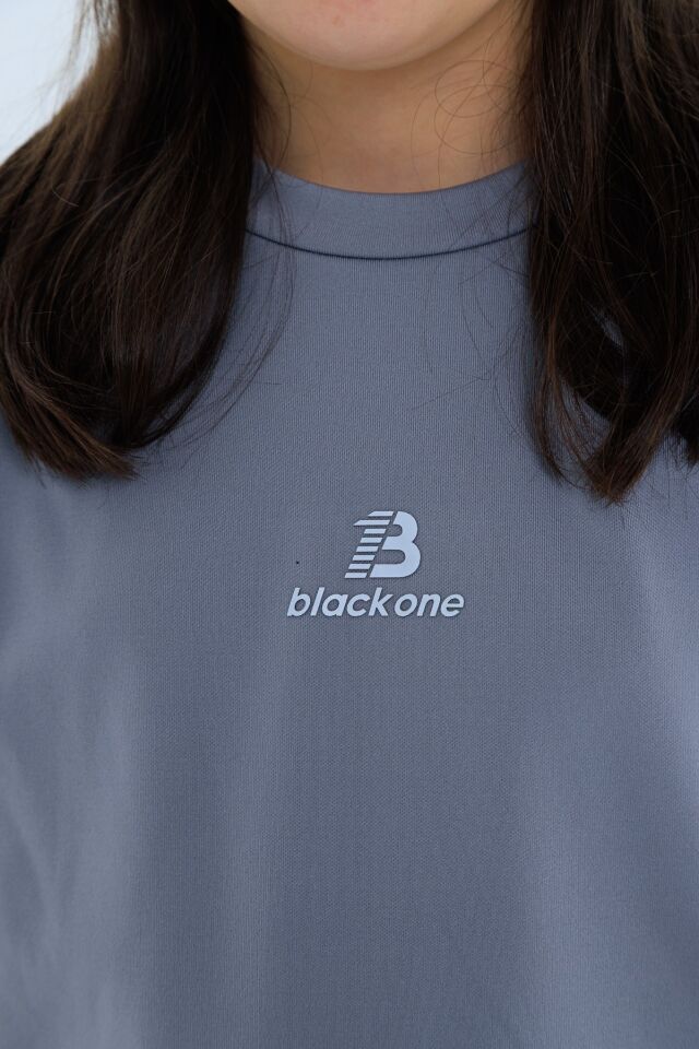 Black One Kız Çocuk Şerit Detaylı Salaş Sweat ve Tayt Spor Takım – Rahat Kesim, Yumuşak Kumaş KOYU GRİ - 12-13 Yaş