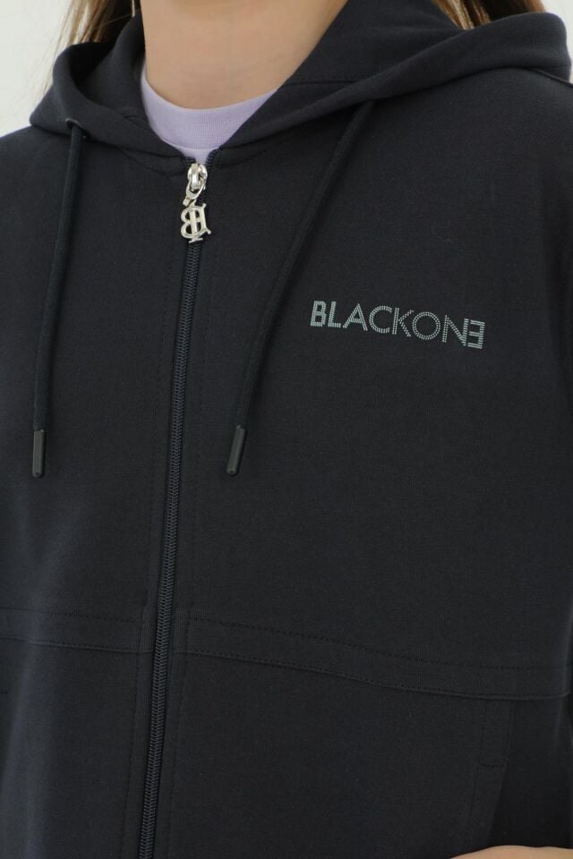 Kız Çocuk Üçlü Takım Baskı Detaylı Eşofman Takımı LACİVERT