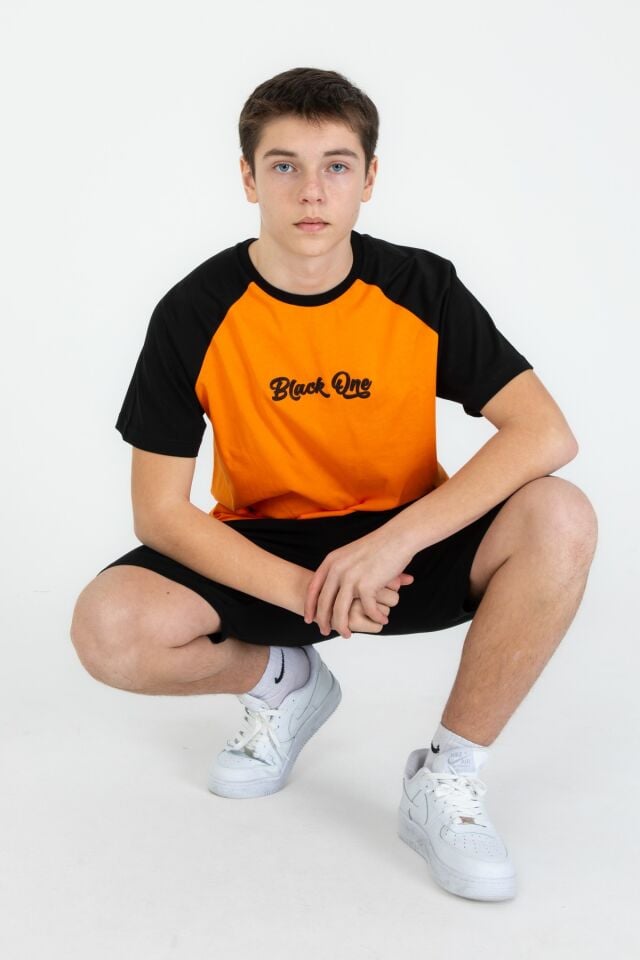 Erkek Çocuk Cep Baskı Detaylı Alt Üst Takım