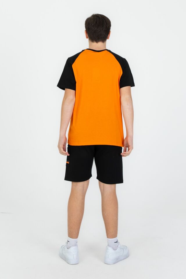 Erkek Çocuk Cep Baskı Detaylı Alt Üst Takım