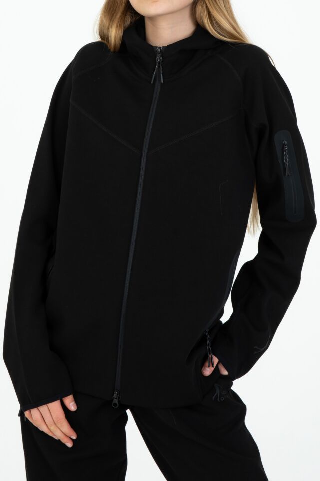 ERKEK/KIZ ÇOCUK KAPÜŞONLU LİKRALI EŞOFMAN TAKIM