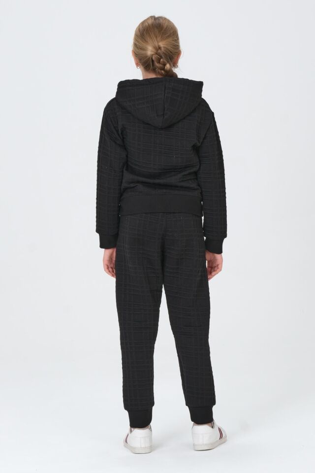 Kız Çocuk Kapüşonlu Eşofman Takımı