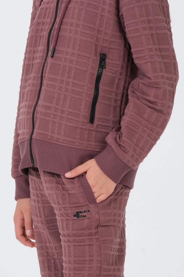 Kız Çocuk Kapüşonlu Eşofman Takımı MÜRDÜM - 9-10 Yaş