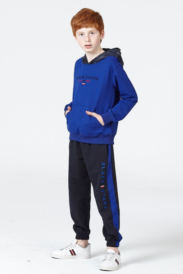 Erkek Çocuk Şardonsuz 2 İplik Spor Eşofman Takımı – Normal Kalıp Mevsimlik 10-11 Yaş - SAKS