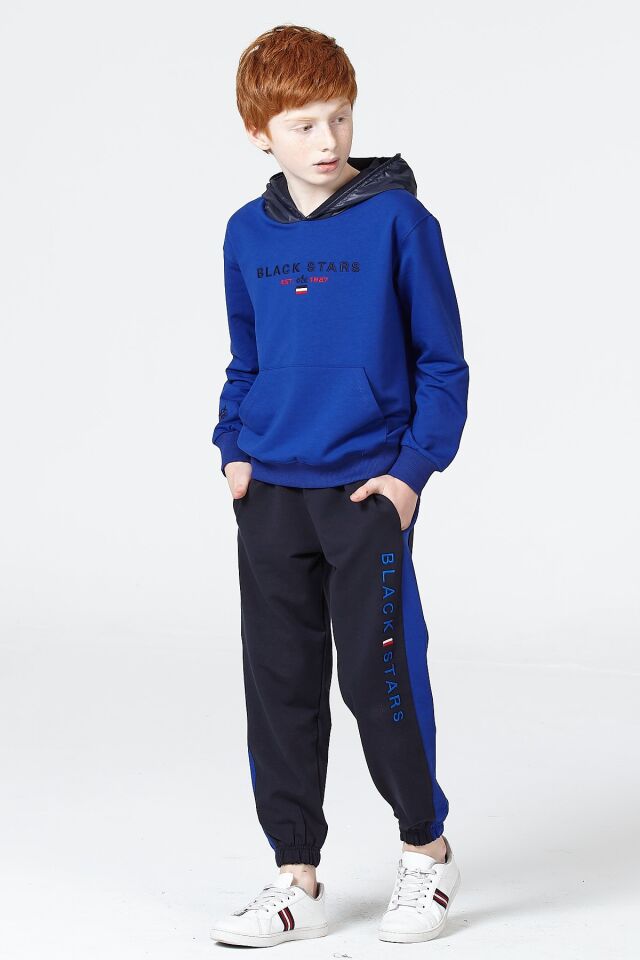 Erkek Çocuk Şardonsuz 2 İplik Spor Eşofman Takımı – Normal Kalıp Mevsimlik 10-11 Yaş - SAKS