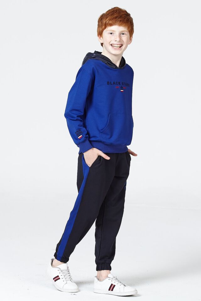 Erkek Çocuk Şardonsuz 2 İplik Spor Eşofman Takımı – Normal Kalıp Mevsimlik 10-11 Yaş - SAKS