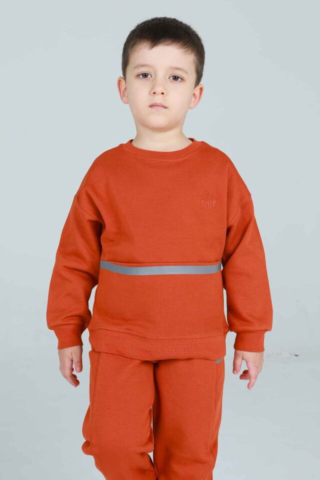 ERKEK ÇOCUK BİSİKLET YAKA EŞOFMAN TAKIM