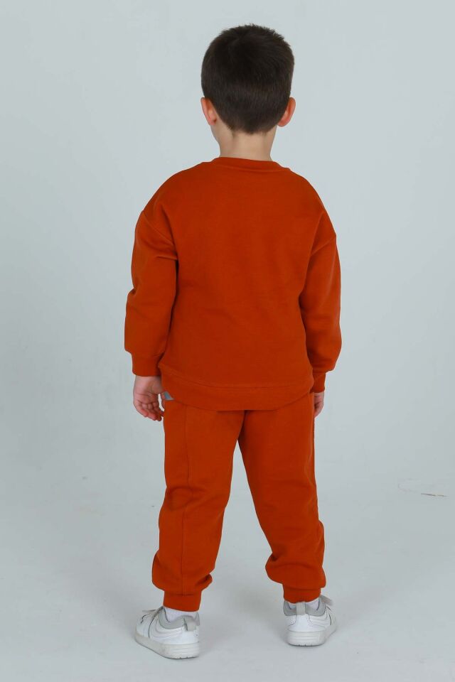 ERKEK ÇOCUK BİSİKLET YAKA EŞOFMAN TAKIM