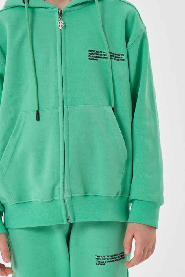 Likrasız Mevsimlik Erkek Çocuk Eşofman Takımı SPRİNG BUD - 8-9 Yaş