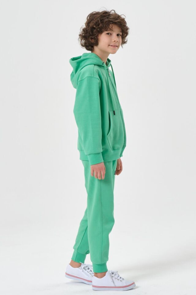 Likrasız Mevsimlik Erkek Çocuk Eşofman Takımı SPRİNG BUD - 8-9 Yaş