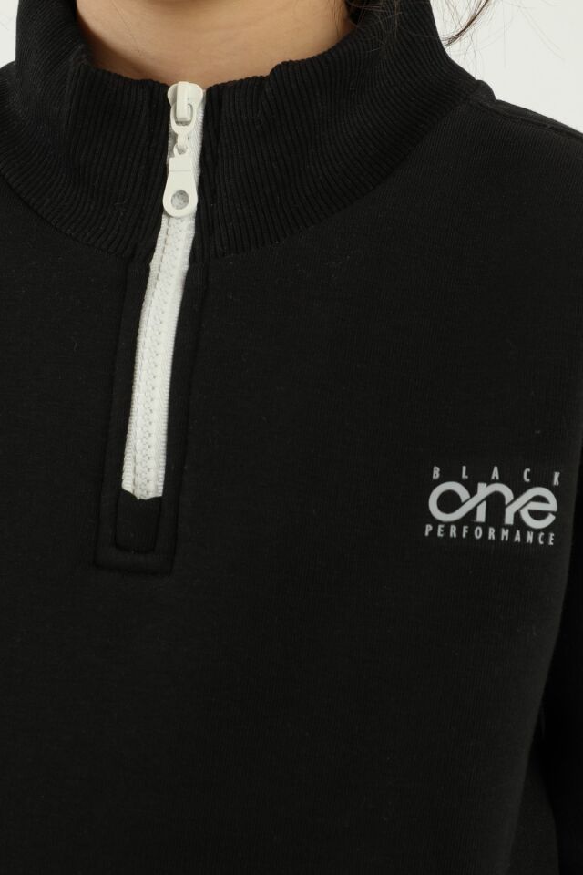 Dik Yaka Baskı Detaylı Eşofman Takım